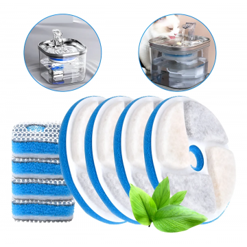 Rubeku Water Fountain Wireless Filter for WF190 (4 pcs)